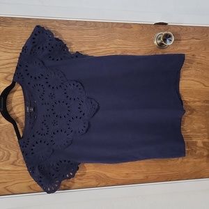 J.Crew blue blouse
